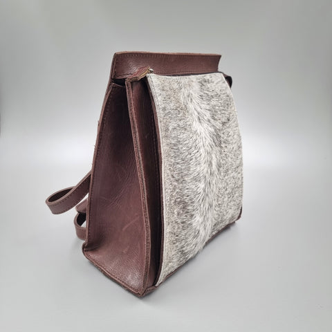 Cowhide Leather Backpack - SCBackPack-01