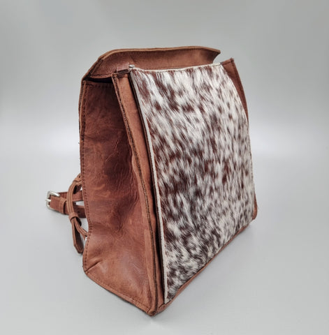 Cowhide Leather Backpack - SCBackPack-03